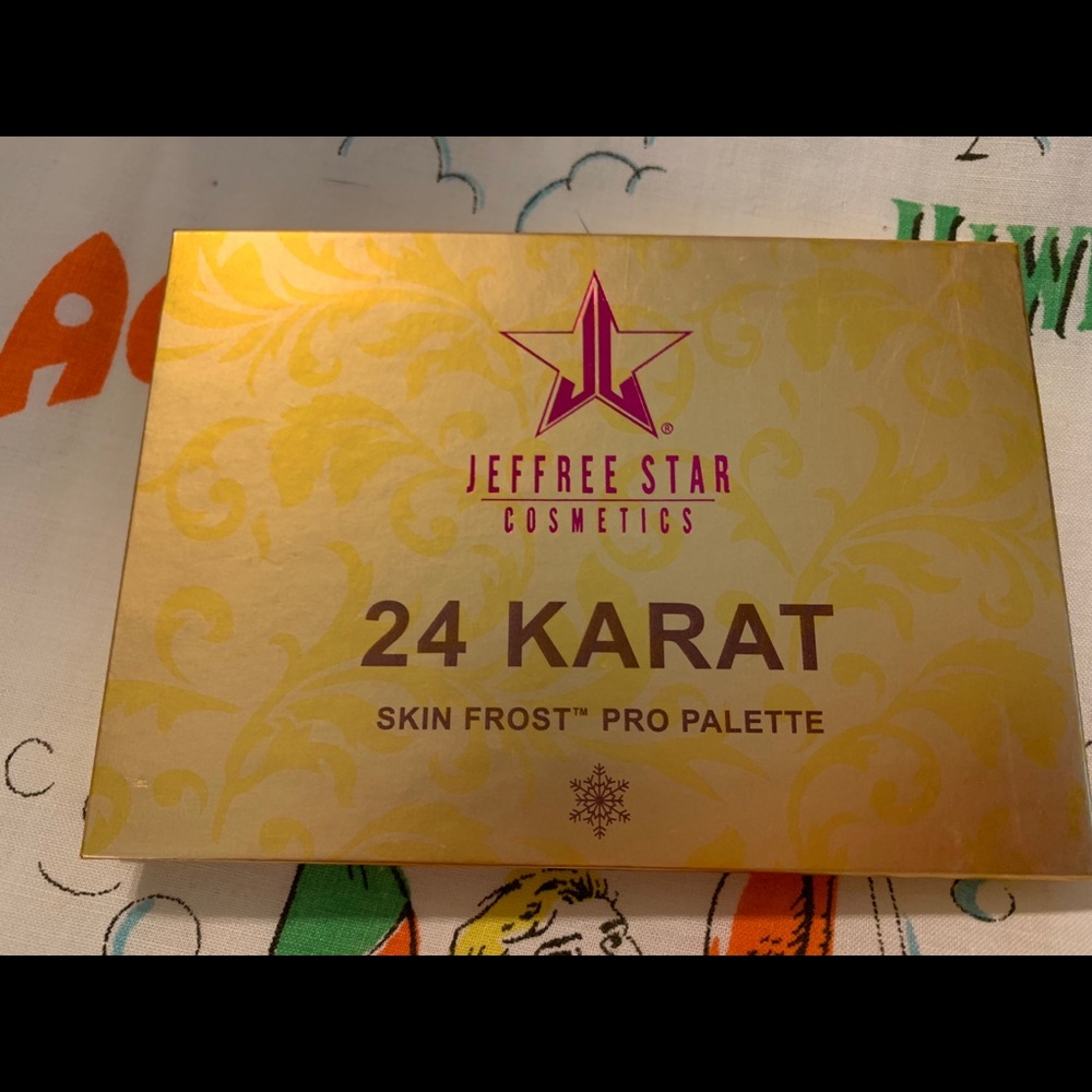 Jeffree Star cosmetics 24 karat skin frost
